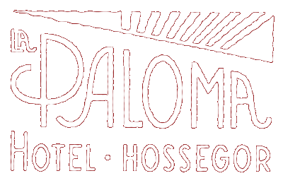 le logo de l'hôtel la paloma